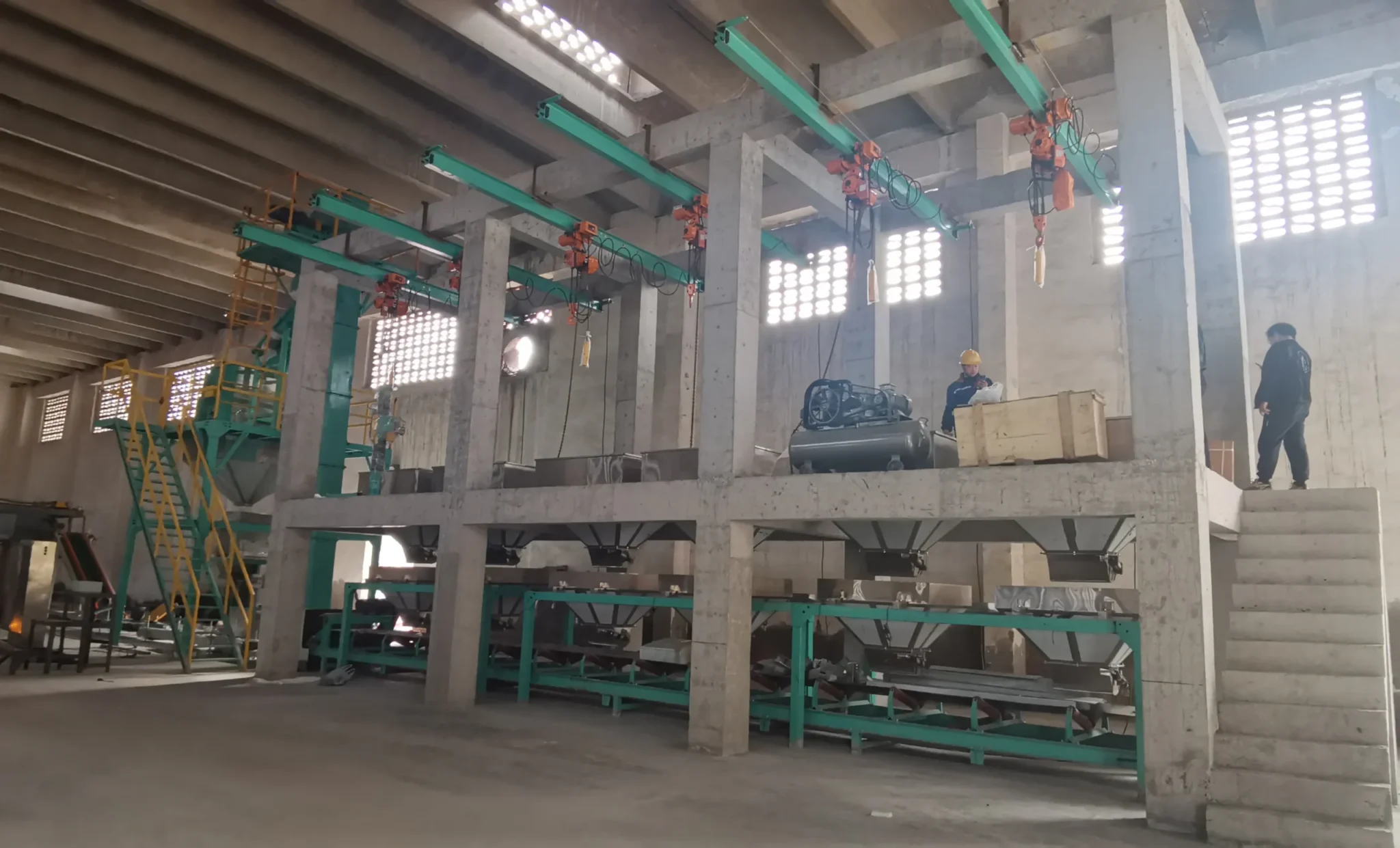Longguang's BB fertilizer production line